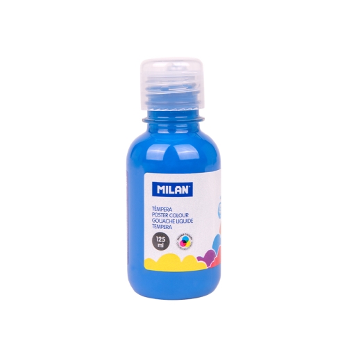 Farba temperová MILAN 125ml modrá azúrová