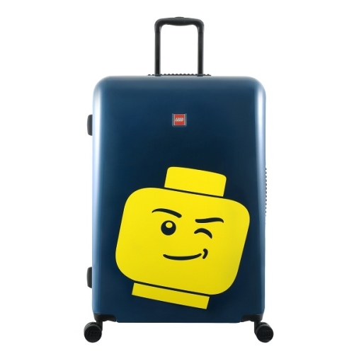 LEGO Luggage ColourBox Minifigure Head 28" - Námornícka modrá