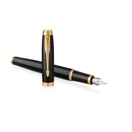 Fountain pen PARKER IM Black GT -F- (1)