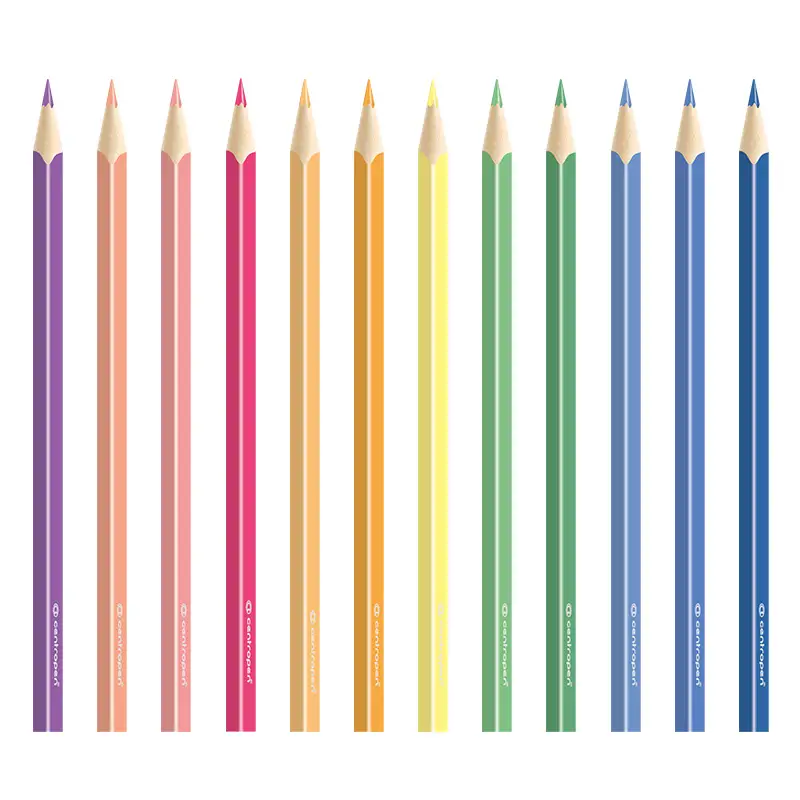 Pastelky pastelové CENTROPEN 9524/12 trojuholníkové