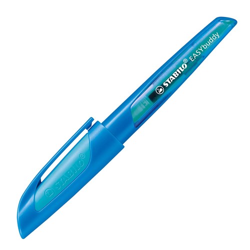 Ballpoint pen STABILO EASYbuddy - dark/light blue M, blister (1)