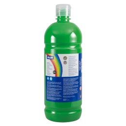 Bottle of 1000ml light green poster colour