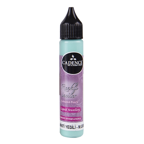 Tekuté perly CADENCE, sv.tyrkysová, 25 ml
