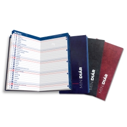 Mini diary EKO 2026 monthly, mix design