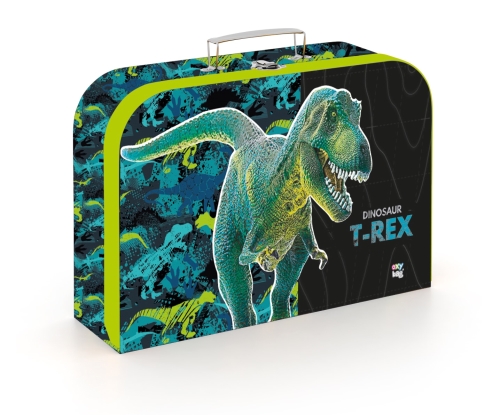 Briefcase laminate 34 cm Premium Dinosaurus