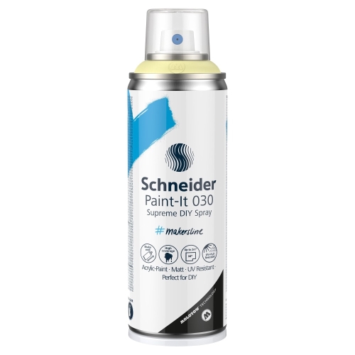 Akrylový sprej Schneider Paint-It 030 - svetložltý pastel