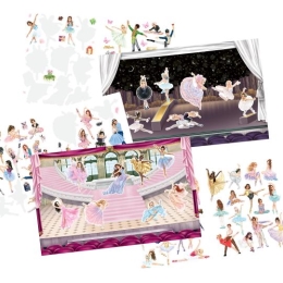 Creative Workbook Top Model with Stickers - Ballet
