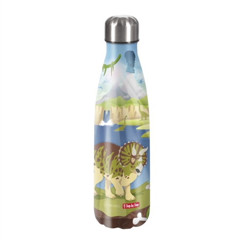 Insulated stainless steel drink bottle 0.5 l, Dino Tres