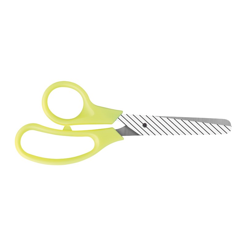 Scissors MILAN Basic Sunset Edition yellow - blister