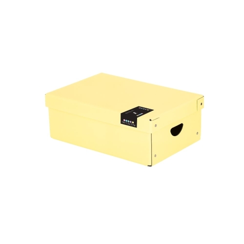 Laminate box 35.5x24x9 cm PASTELINI yellow