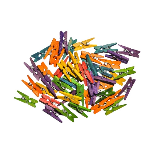 Decorative tweezers, mix of colors, 40 pcs
