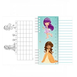 Notebook A6 Akim with 3D application - Strawberry (1)