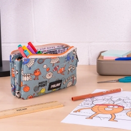 5-Pocket pencil case, Sports series (1)