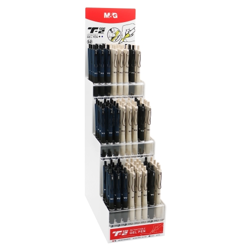 Presentation stand M&G Gel pen T-TEC2, nib 0,5 mm - filled 96 pcs