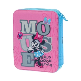 Peračník 2-poschodový plný - bold mood, Minnie Mouse