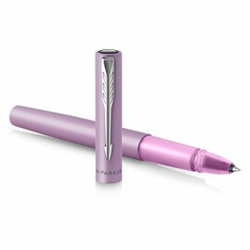 Roller Parker Vector XL Lilac, hrot F, čierna náplň