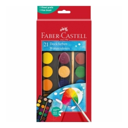 Water colors Faber-Castell 21 colors