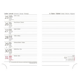 2027 Weekly Pocket Vario Planner - Lollipop with Elastic Band (1)
