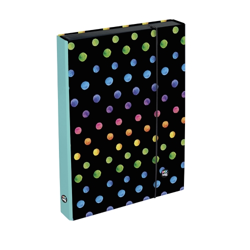 Box for notebooks A4 Jumbo OXY GO Dots
