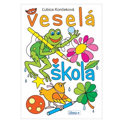Coloring book A5 Litera - Happy school