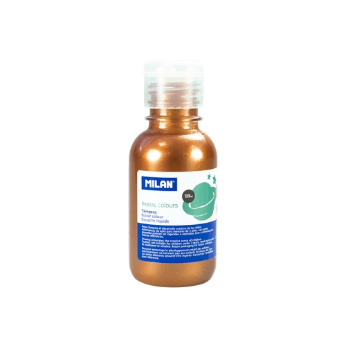 Farba temperová MILAN 125ml metalická medená