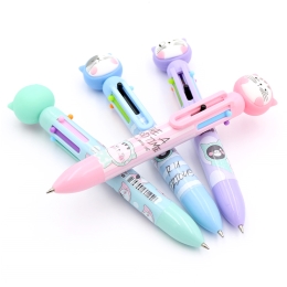 Ballpoint pen M&G SMC Pastel 6 colors in 1 (4 designs) (2)