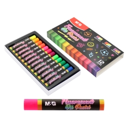 M&G Fluorescent Oil Pastel - set of 12 (1)