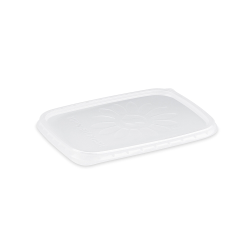 Transparent lid for square bowls 100 pcs