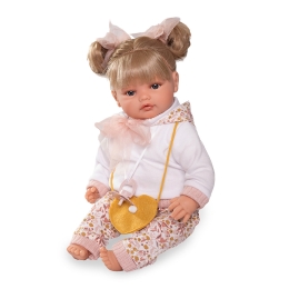 Beni doll with small bag 42 cm, with sound