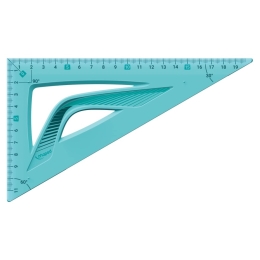 Set of MAPED rulers - durable, plastic, 4 pcs (1)