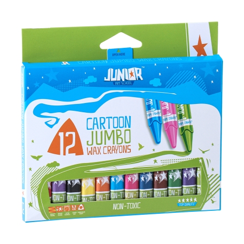 Wax pads JUNIOR Jumbo triangular set of 12 pcs