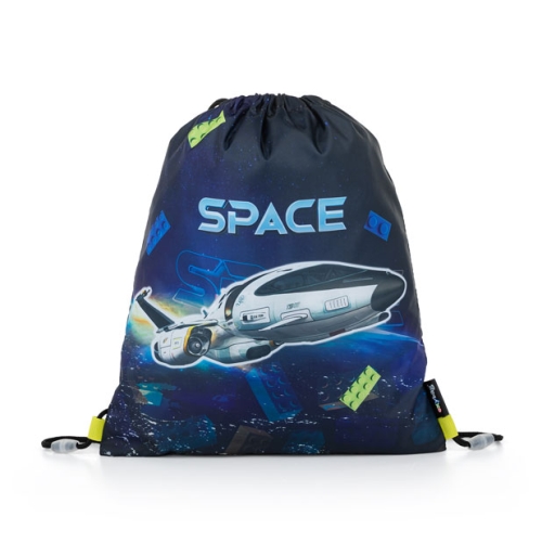 Vrecko na prezuvky s potlačou - Space