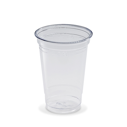 Pohár z PET 0,4l O95mm 50ks
