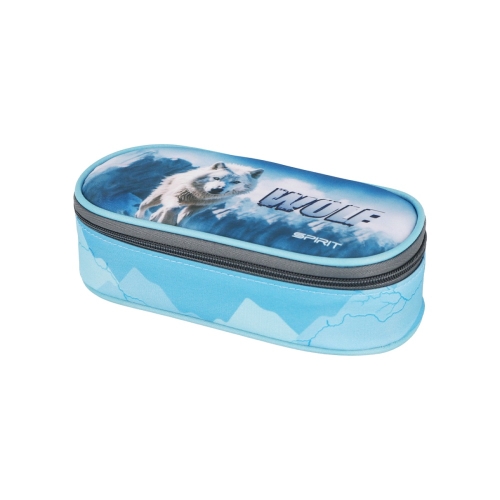 Pouch pencil case MY BAG Mini - Wolf 1-Zipper