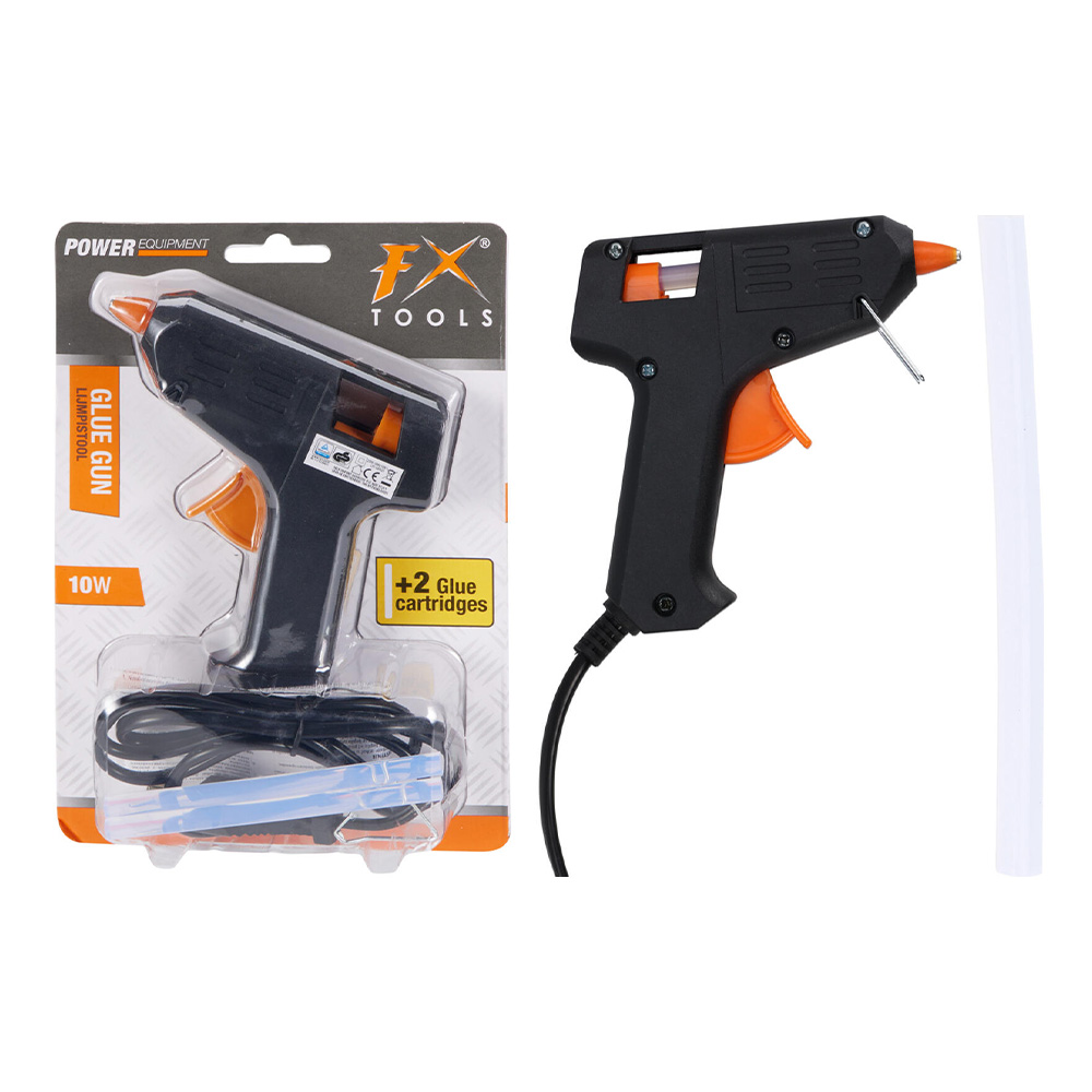 Lepiaca pištoľ 10 W + 2x lepiaca tyčinka 7 mm