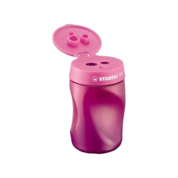 Grater STABILO EASYshaprener for right-handed people pink
