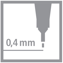 Jemný liner STABILO dr!ver 0,4 mm - zelená (6)