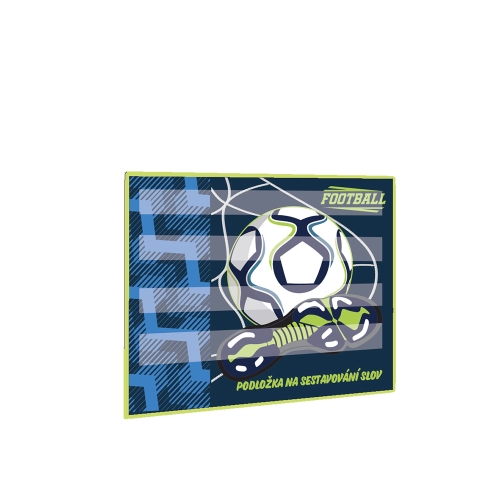 Soccer word building pad