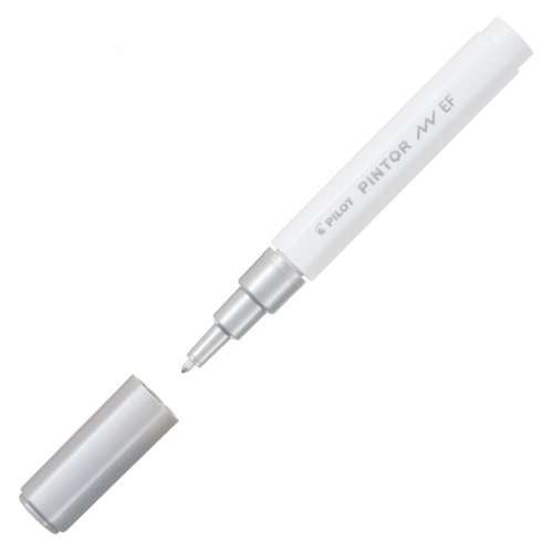 Pintor, PO, Extra Fine, silver acrylic marker