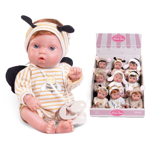 Doll, girl with realistic look 21 cm - mix (price for 1 pc)