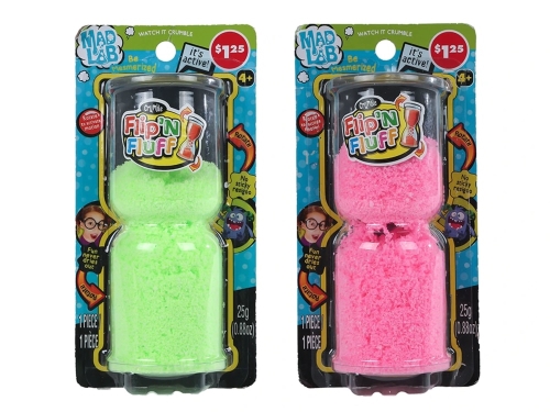 Super Goo 4asstd color (violet,pink,green,orange) 25g of flip and fluff crumbs on BC 12pcs