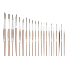 Poney hair brush round Nr. 0, 101 MILAN (1)