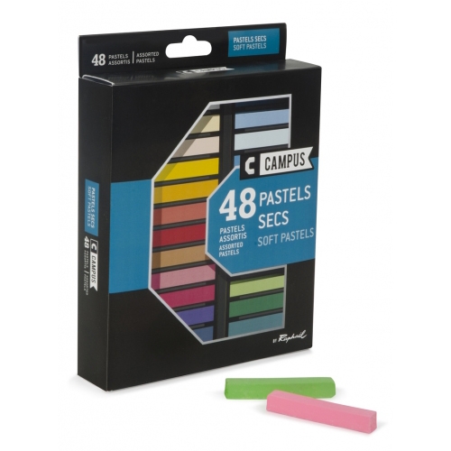 SE raph set pastel dry 48 pcs