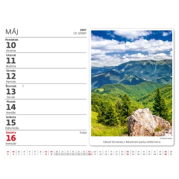 2027 MiniMax "Magical Slovakia" Desk Calendar (1)