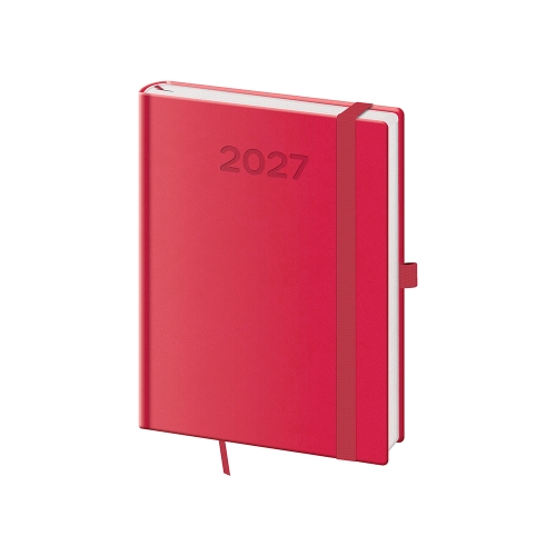 2027 Weekly Planner B6 Print Pop - Raspberry