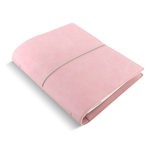 Diár Filofax A5 Domino Soft - pastelovo ružový