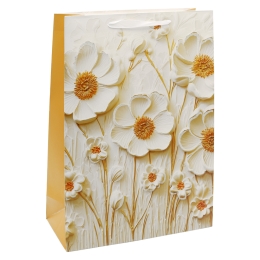 Darčeková taška 2049 Kvety, veľkosť S 18 x 10 x 23 cm (2)