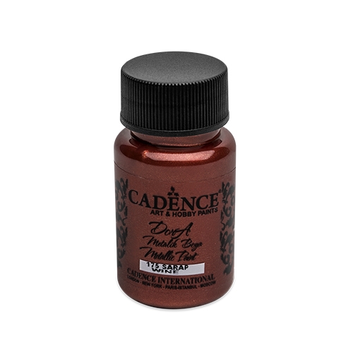 Farba akrylová Cadence D.Metalic, vínová, 50 ml