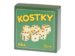 Kocky hracie 16mm 6ks v krabičke (3)