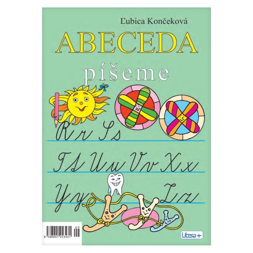Coloring book A5 Litera - Alphabet 3